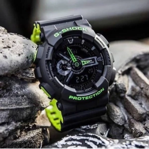 First Copy G Shock Green & Black for Boys