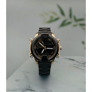 First Copy Diesel Digital Bar Black for Men