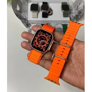 iWatch A8 Ultra Orange First Copy Smartwatch